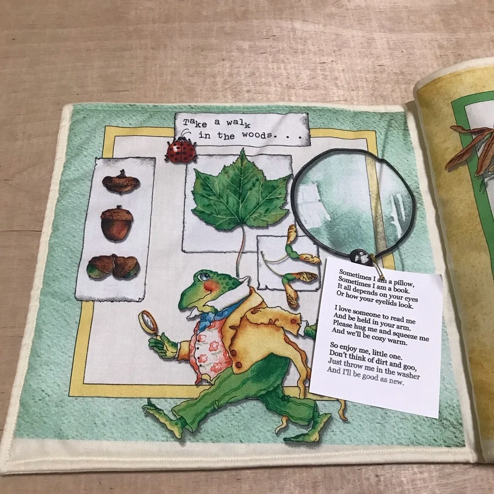 Woodsy Wonders Collector's Journal Cloth Soft Book